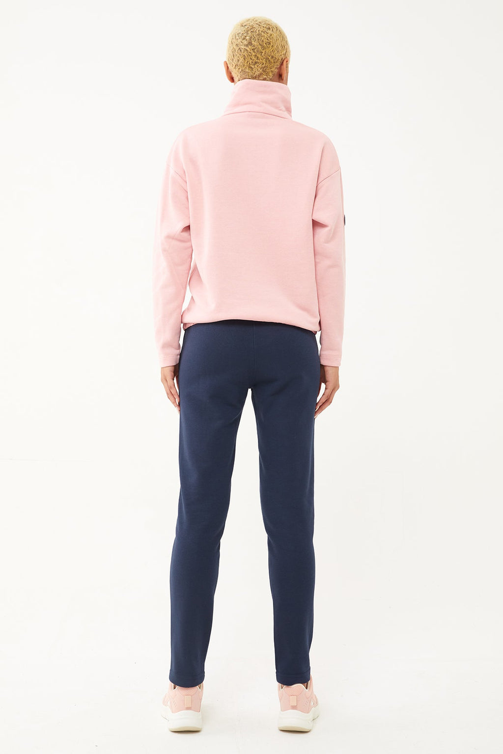Women's Half Zipper Hoodie Tracksuit
