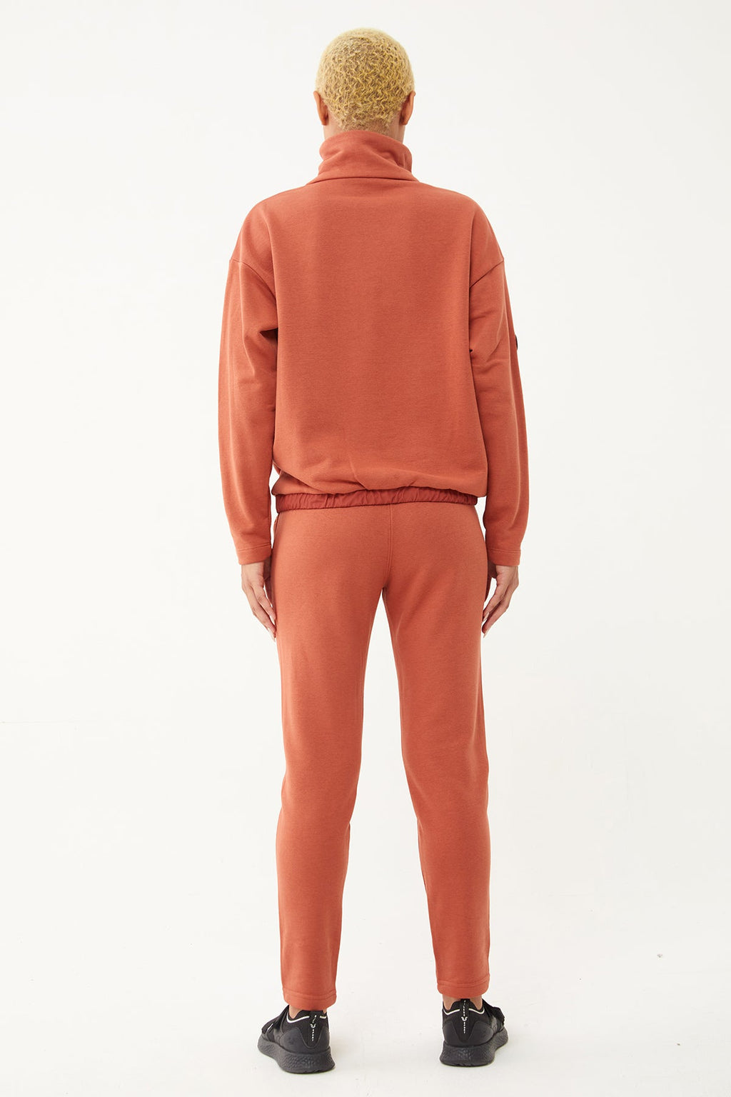 Women's Half Zipper Hoodie Tracksuit