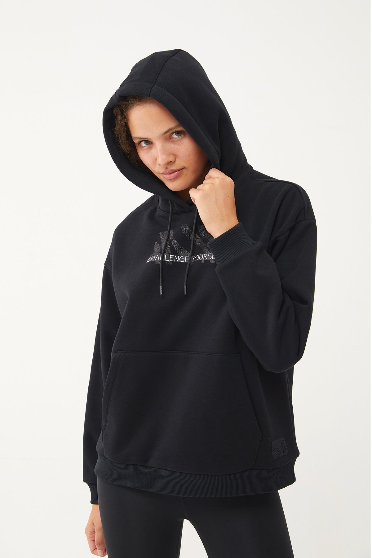 womenshoodedglitterprintedsweatshirt