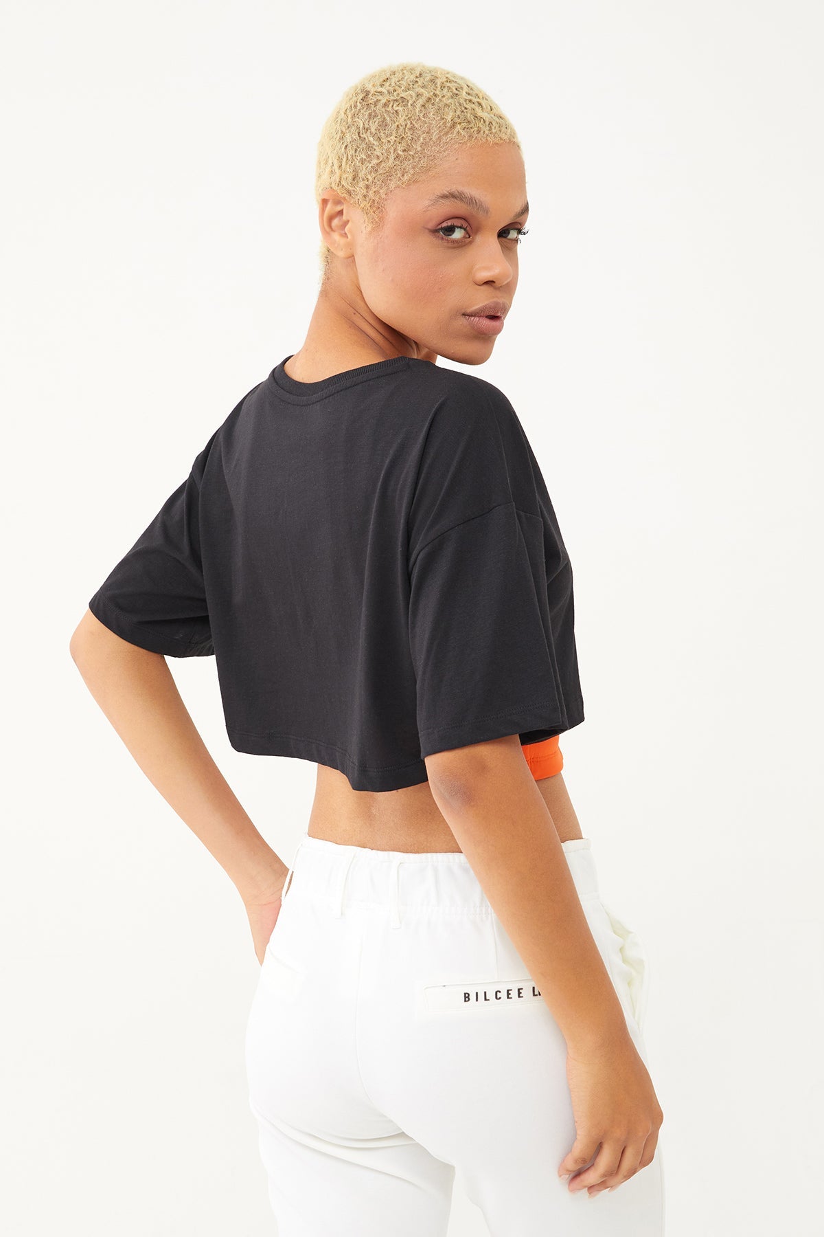 Women's Organic Cotton Owersize Crop Top