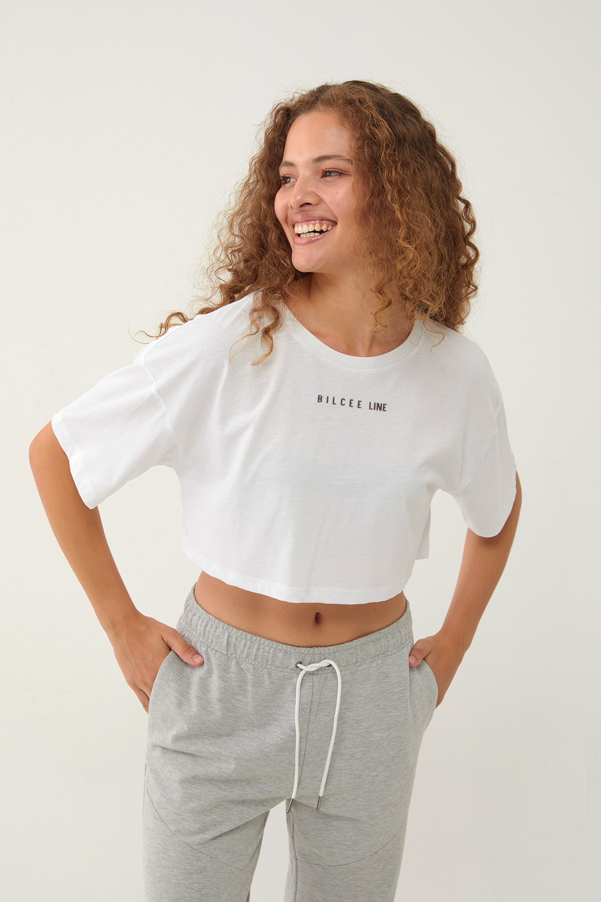 Women's Organic Cotton Owersize Crop Top