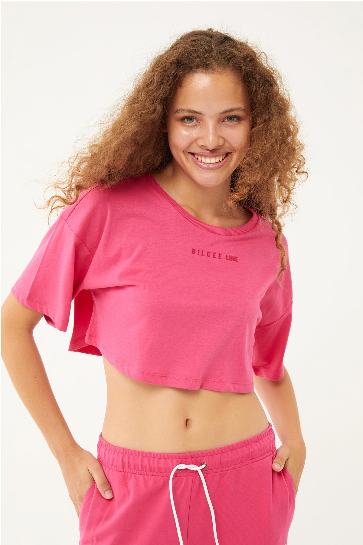 Women's Organic Cotton Owersize Crop Top