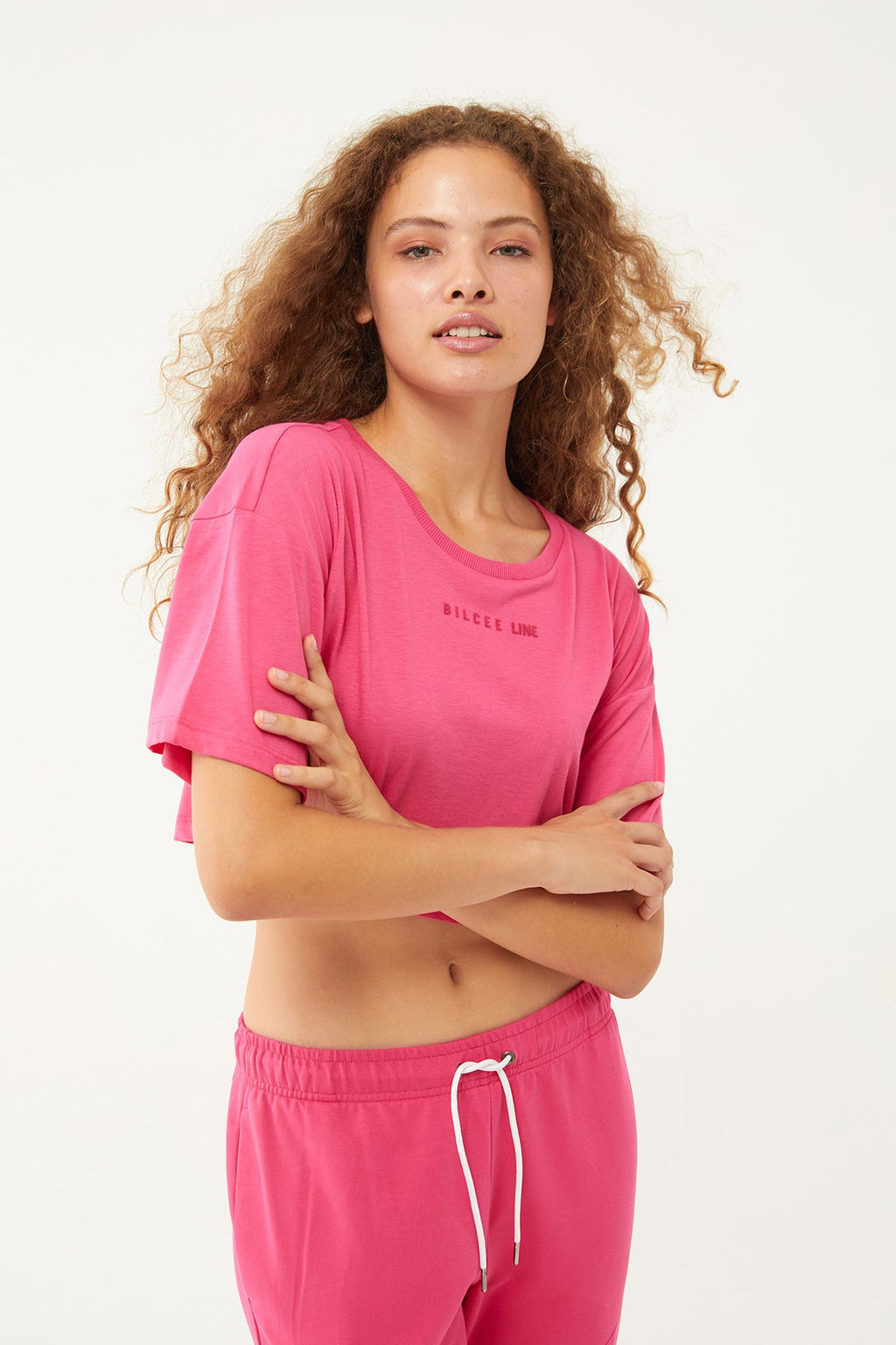 Women's Organic Cotton Owersize Crop Top