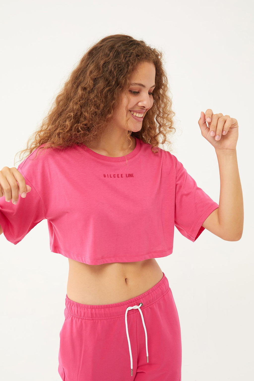 Women's Organic Cotton Owersize Crop Top
