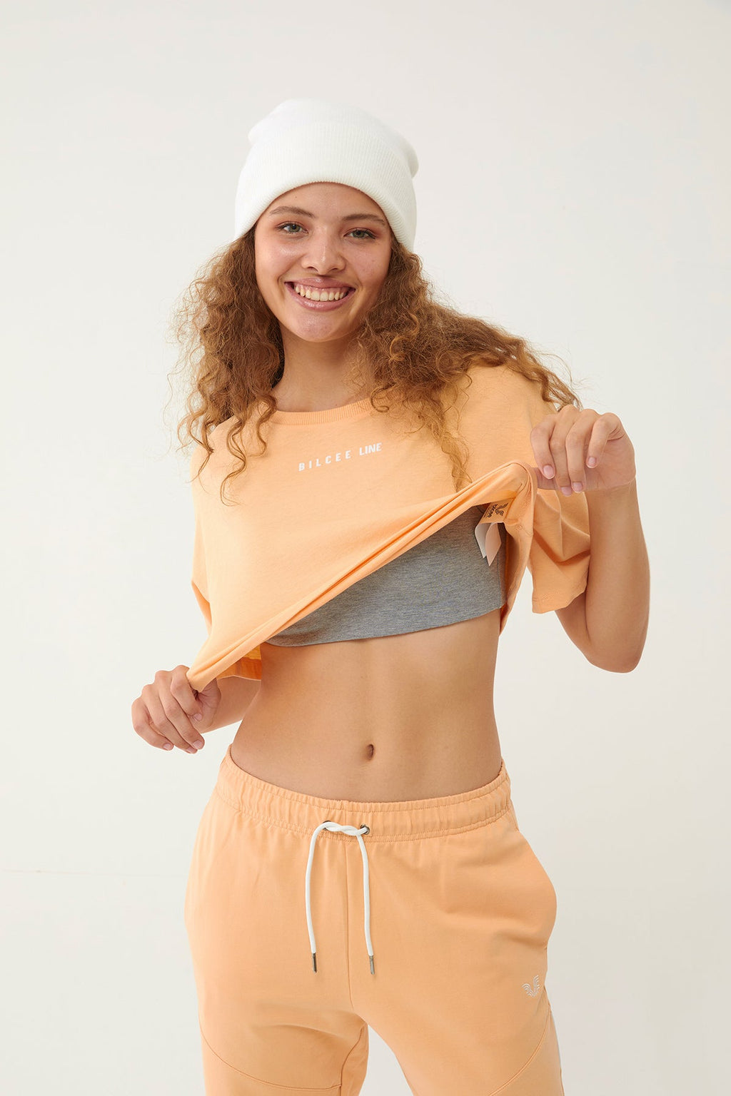 Women's Organic Cotton Owersize Crop Top