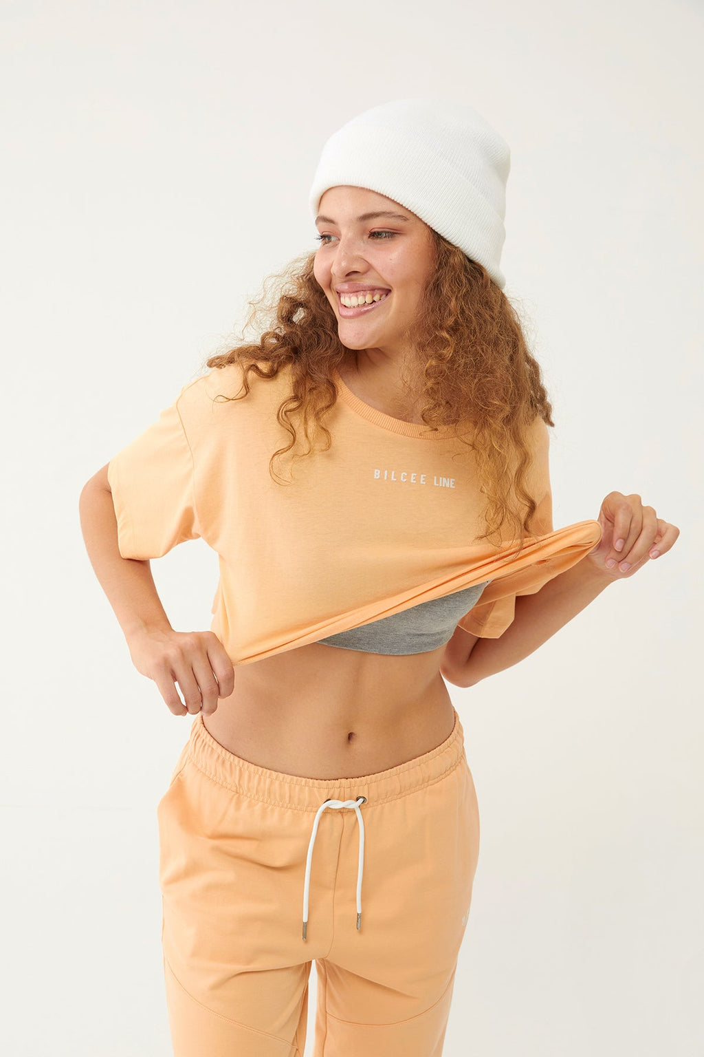 Women's Organic Cotton Owersize Crop Top