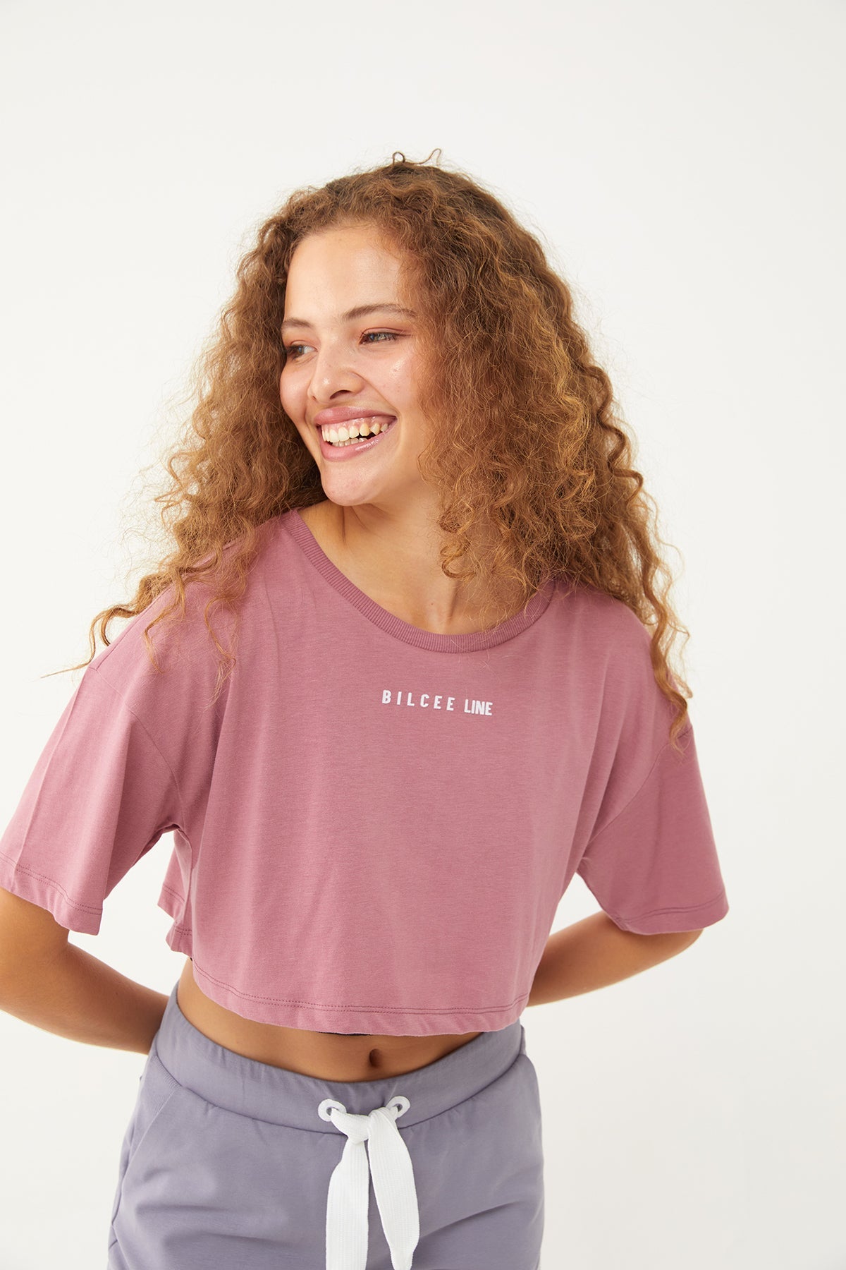 Women's Organic Cotton Owersize Crop Top