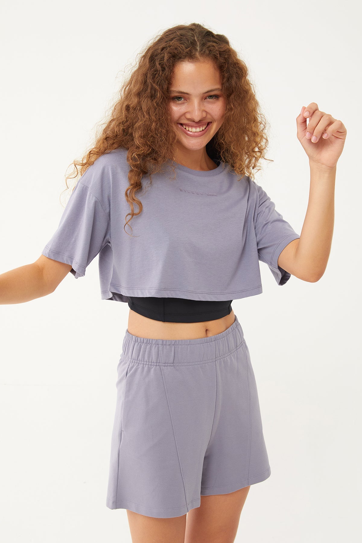 Women's Organic Cotton Owersize Crop Top