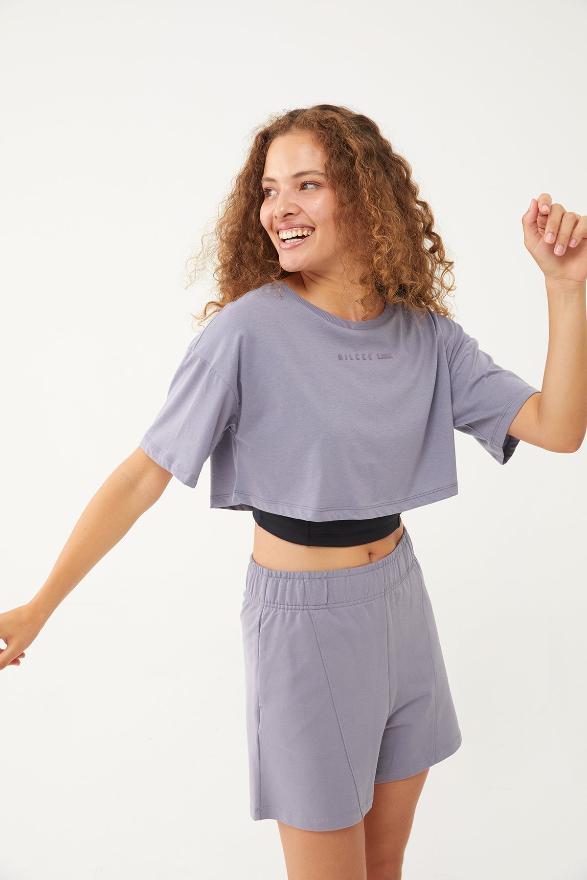 Women's Organic Cotton Owersize Crop Top