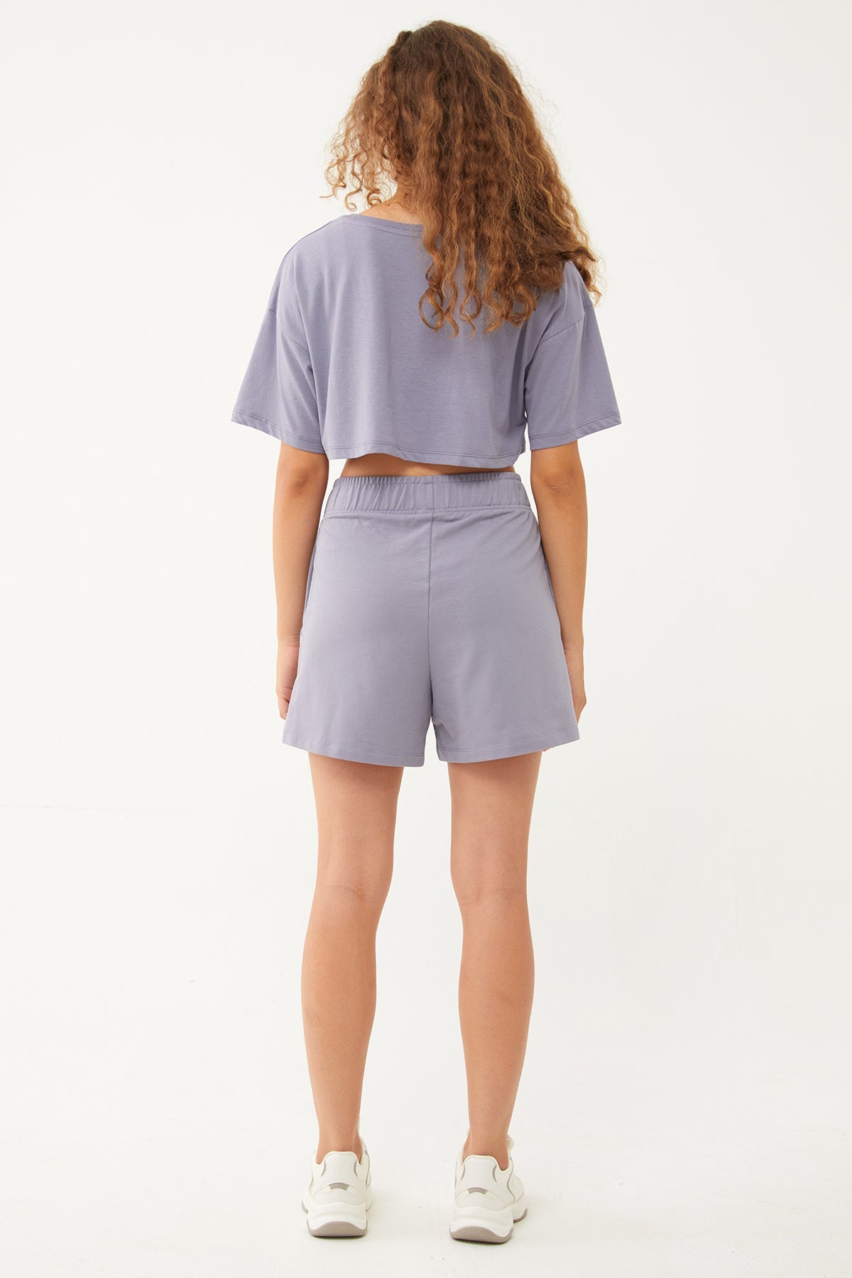 Women's Organic Cotton Owersize Crop Top
