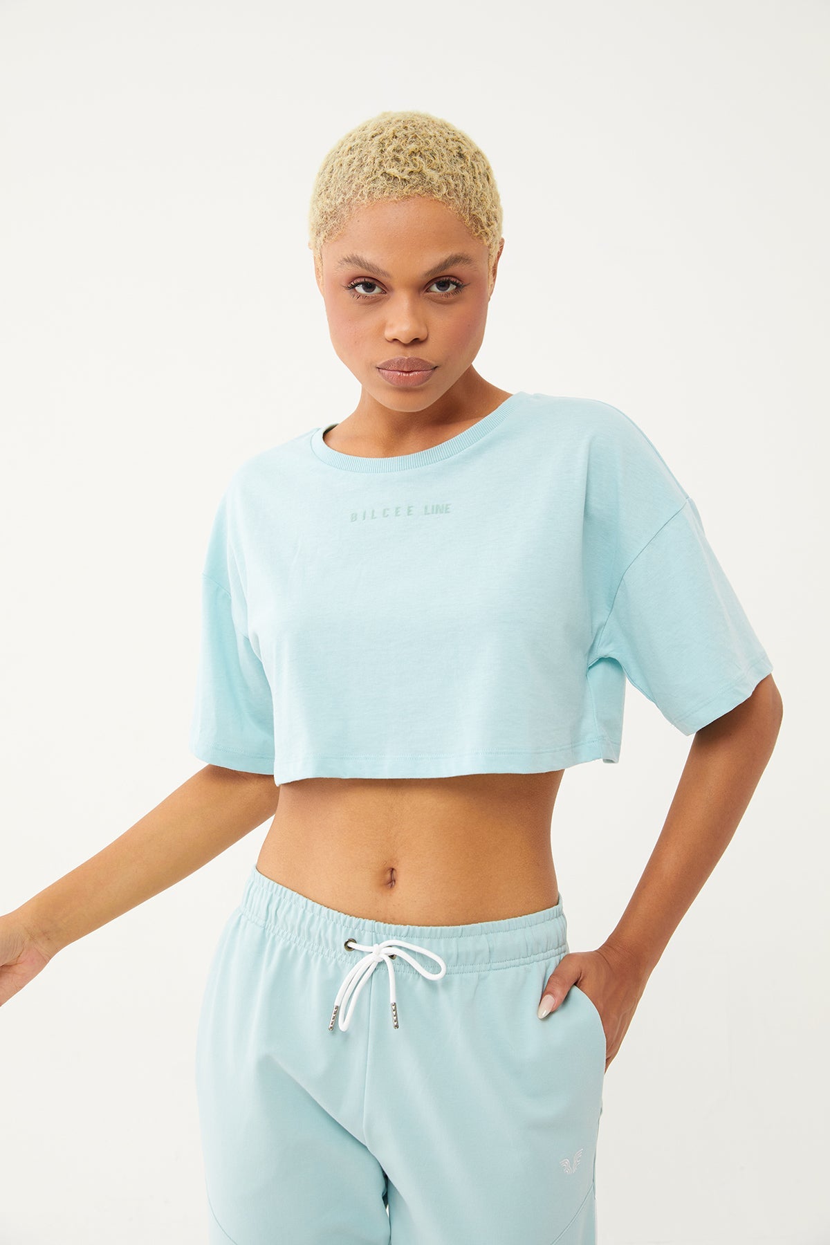 Women's Organic Cotton Owersize Crop Top