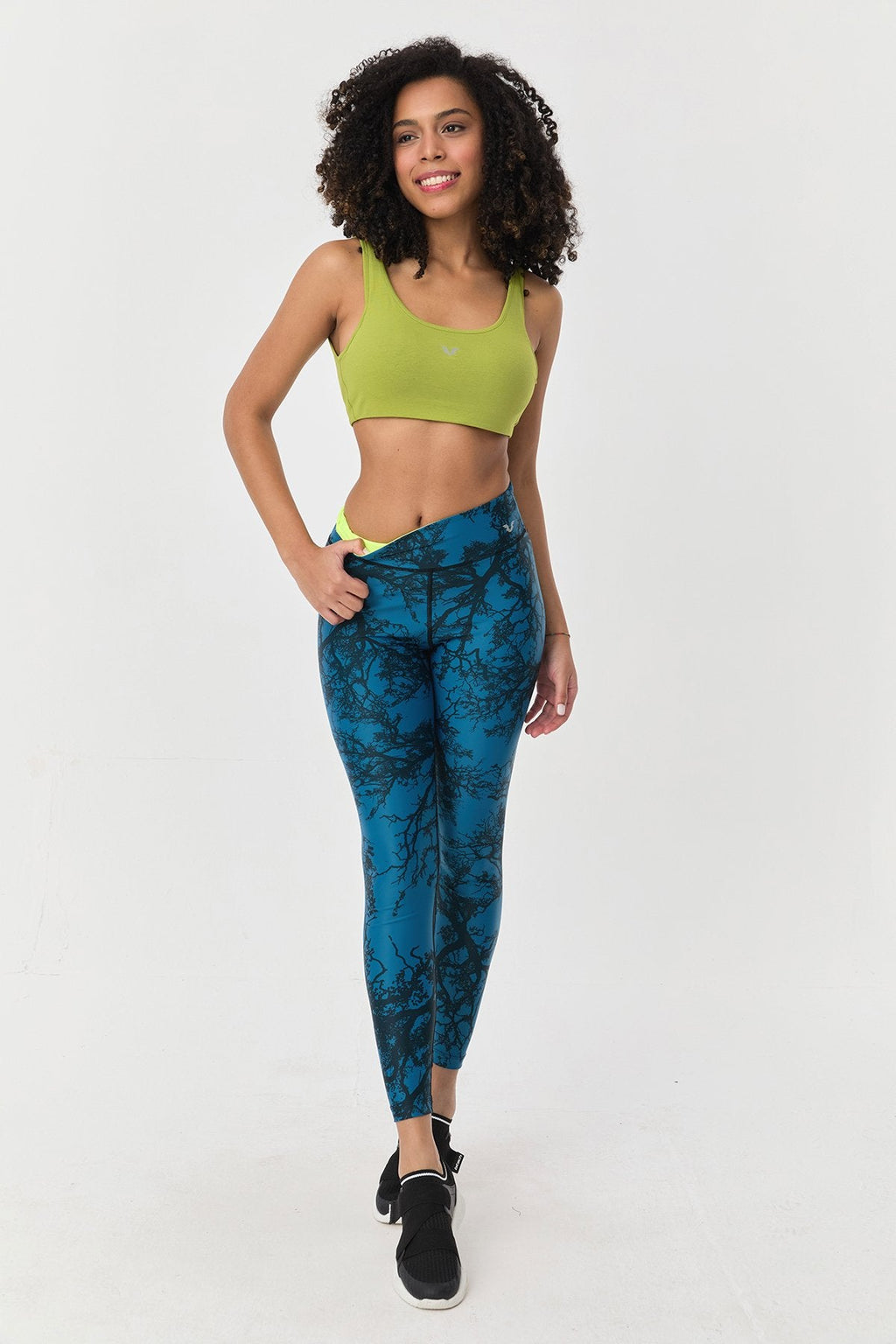 Women's Patterned High Waist Leggings