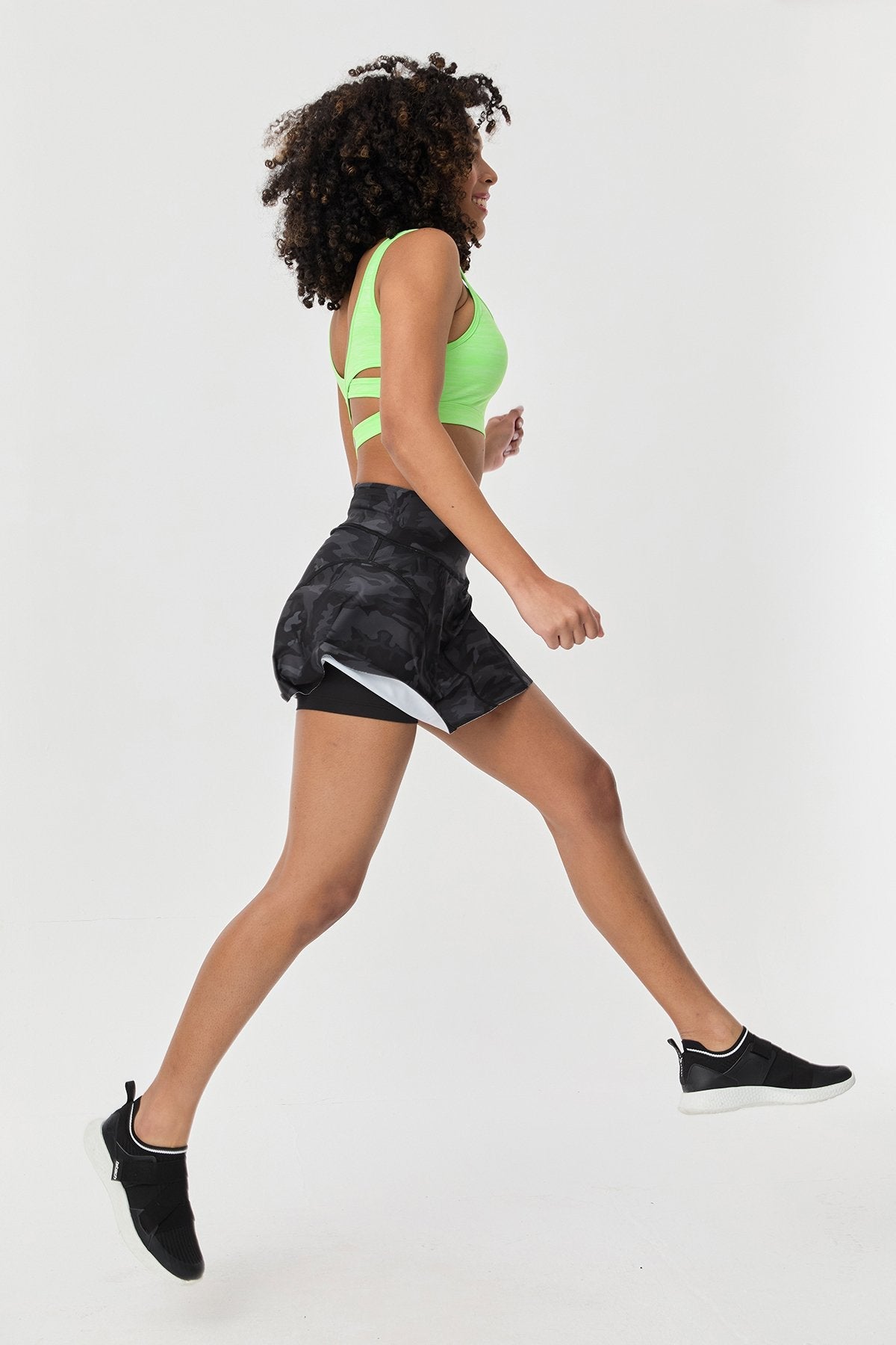 Women's Reversible Skirt With Short Tights
