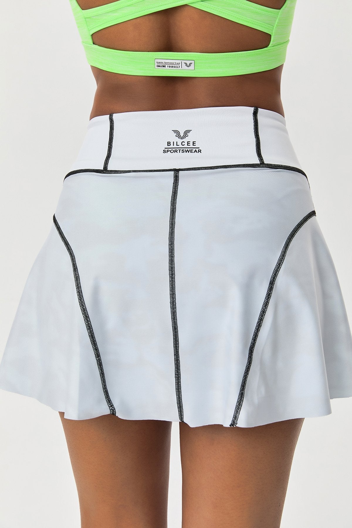 Women's Reversible Skirt With Short Tights