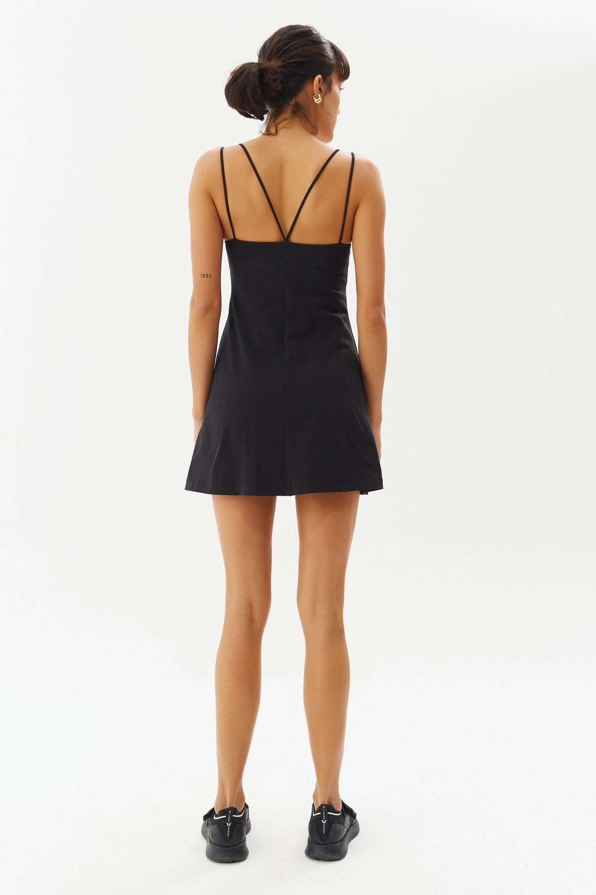 Women's Rope Strap Corset Jumpsuit Tennis Dress