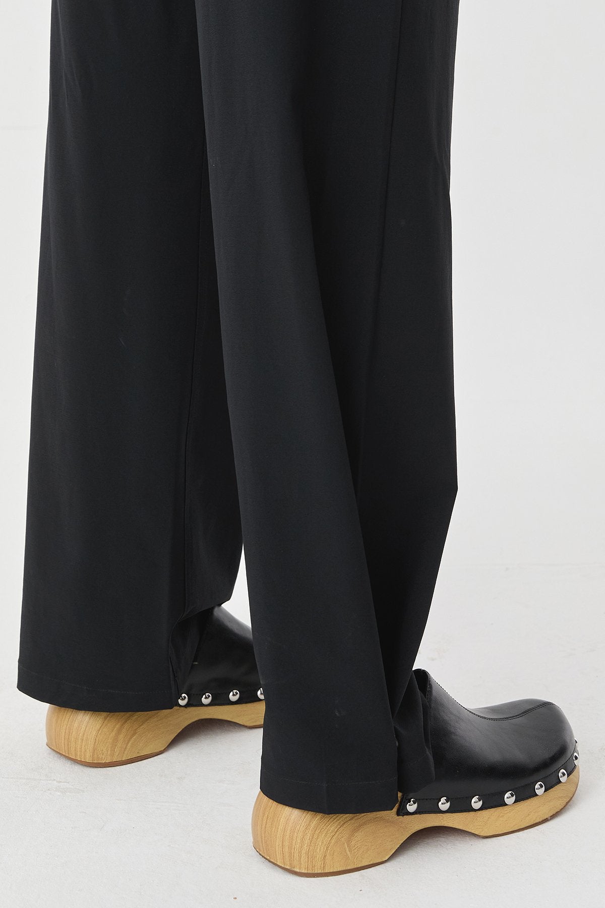 Women's Thın Lycra Woven Lıghtweıght Trousers