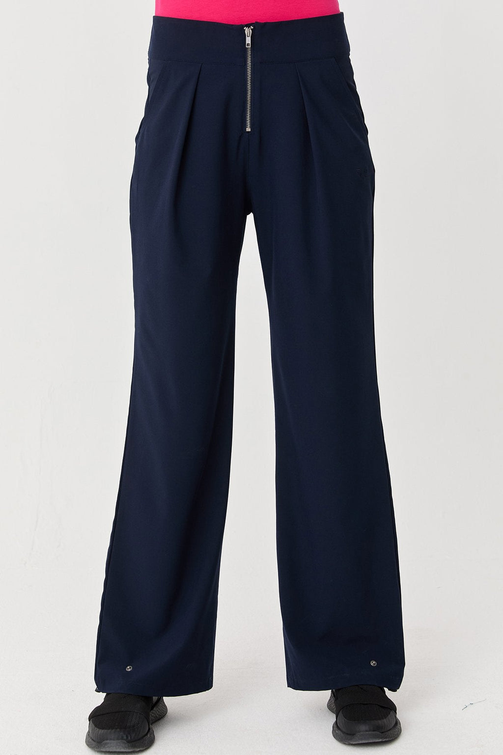 Women's Thın Lycra Woven Lıghtweıght Trousers