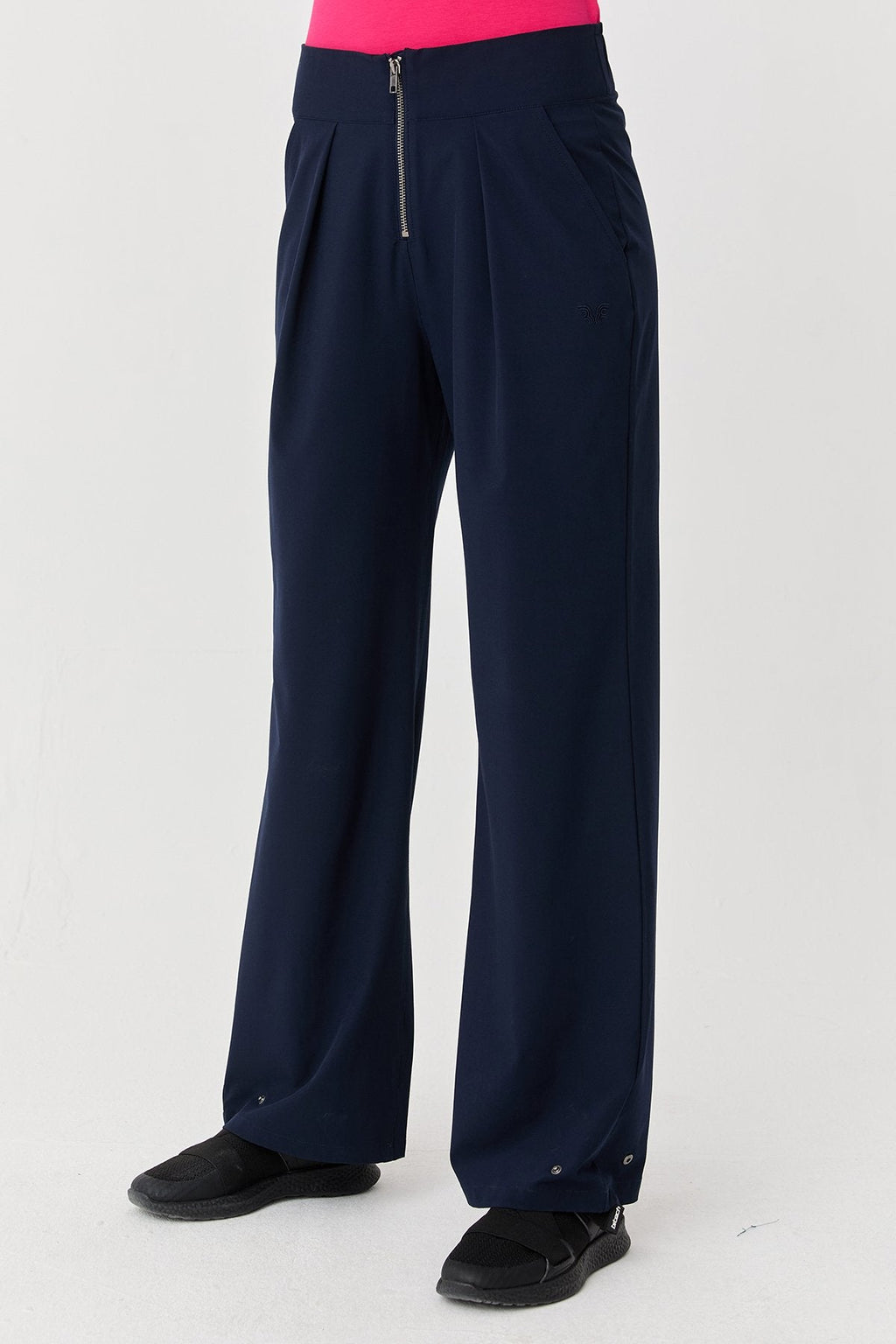 Women's Thın Lycra Woven Lıghtweıght Trousers