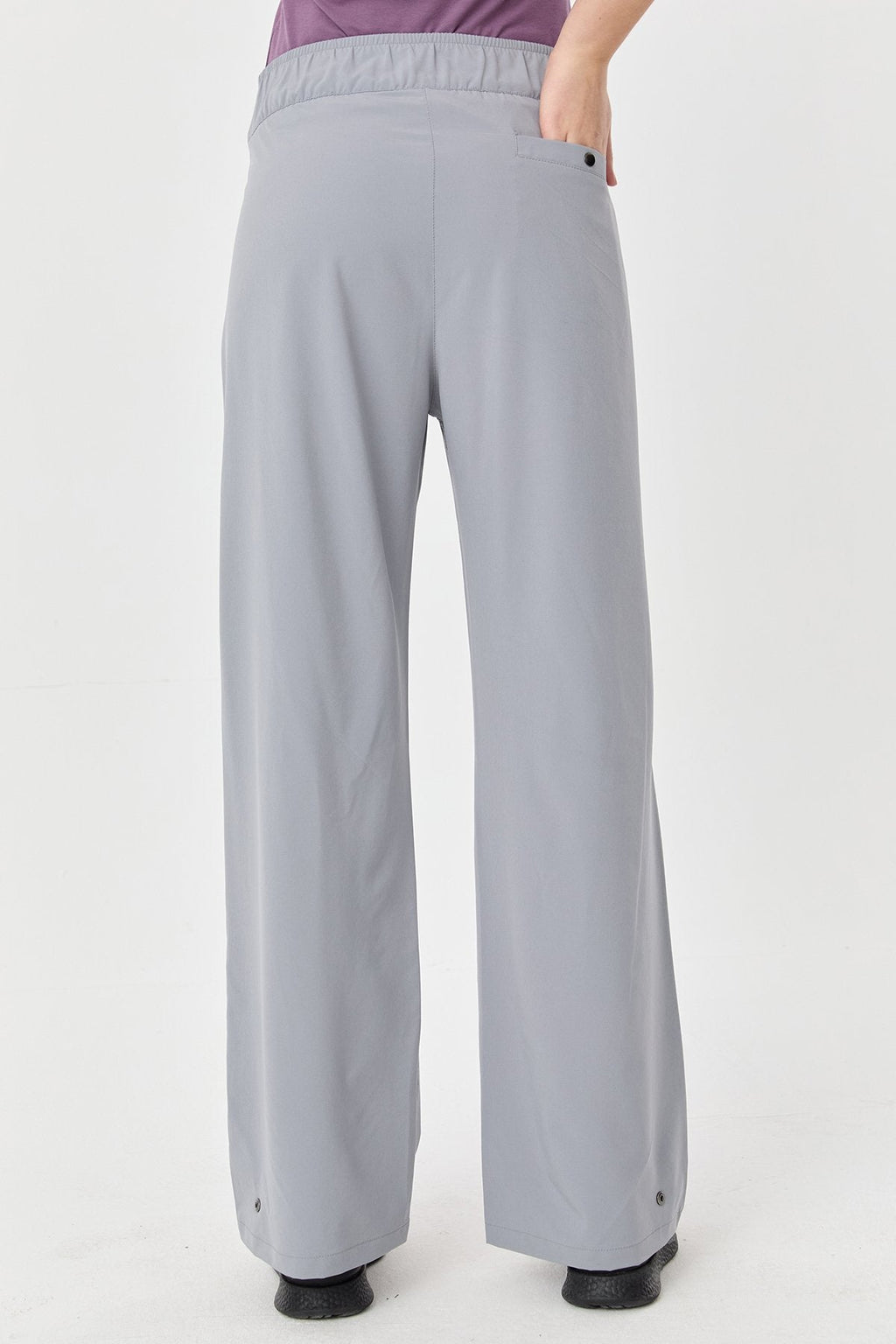 Women's Thın Lycra Woven Lıghtweıght Trousers