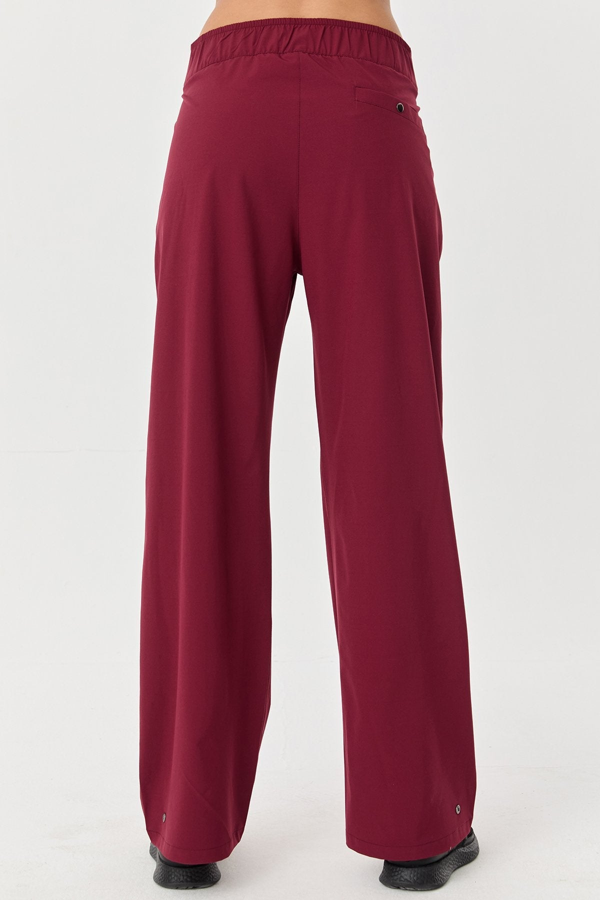 Women's Thın Lycra Woven Lıghtweıght Trousers
