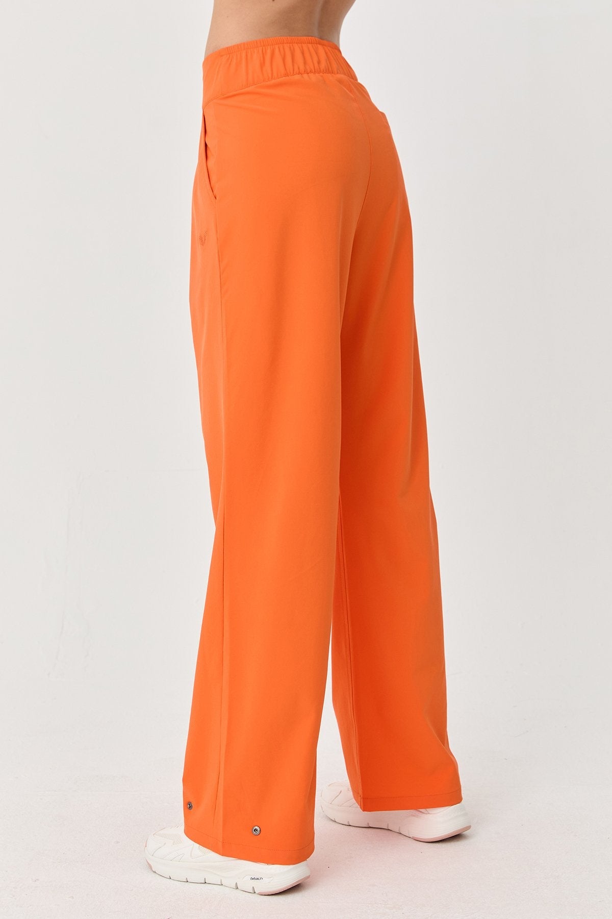 Women's Thın Lycra Woven Lıghtweıght Trousers