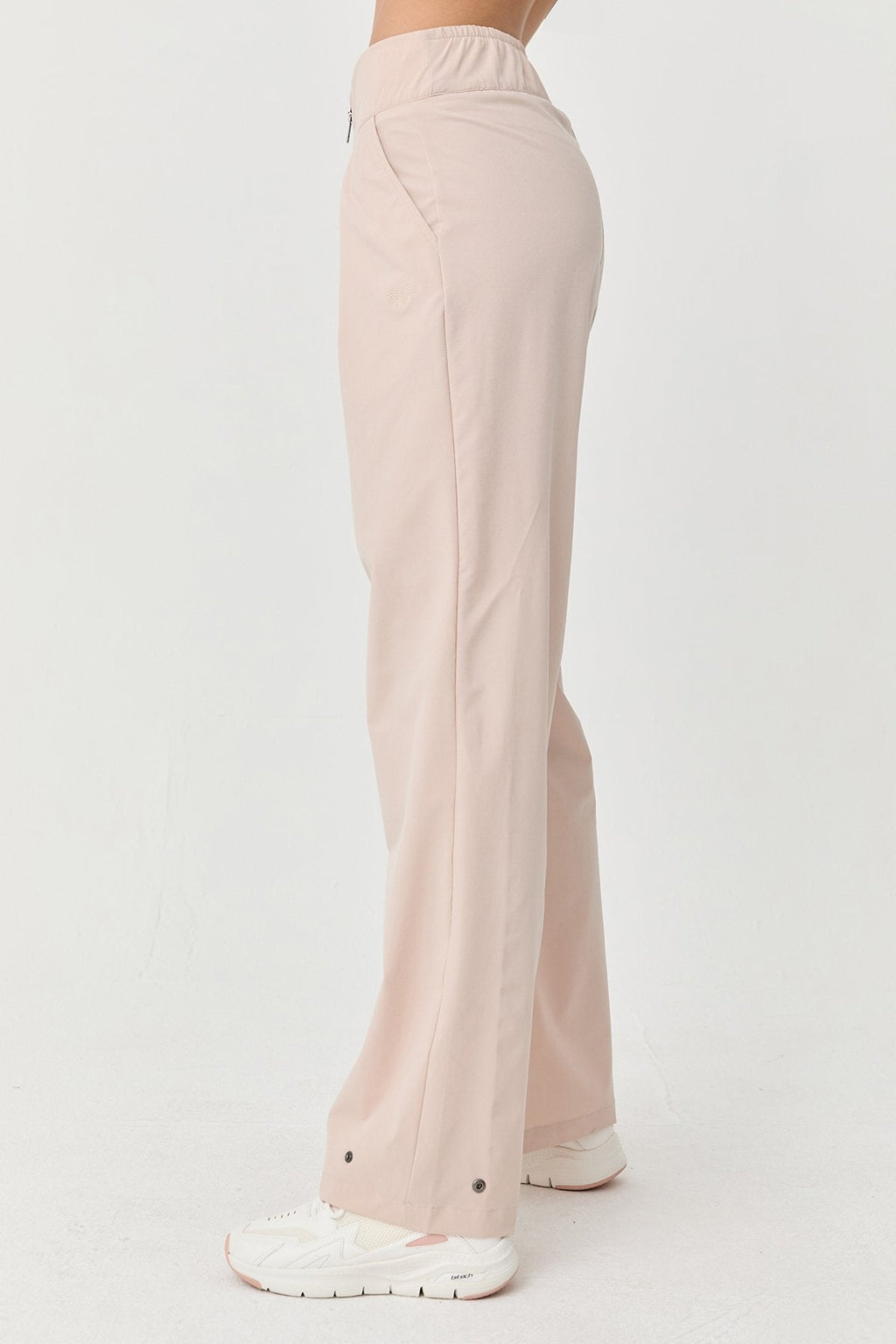 Women's Thın Lycra Woven Lıghtweıght Trousers