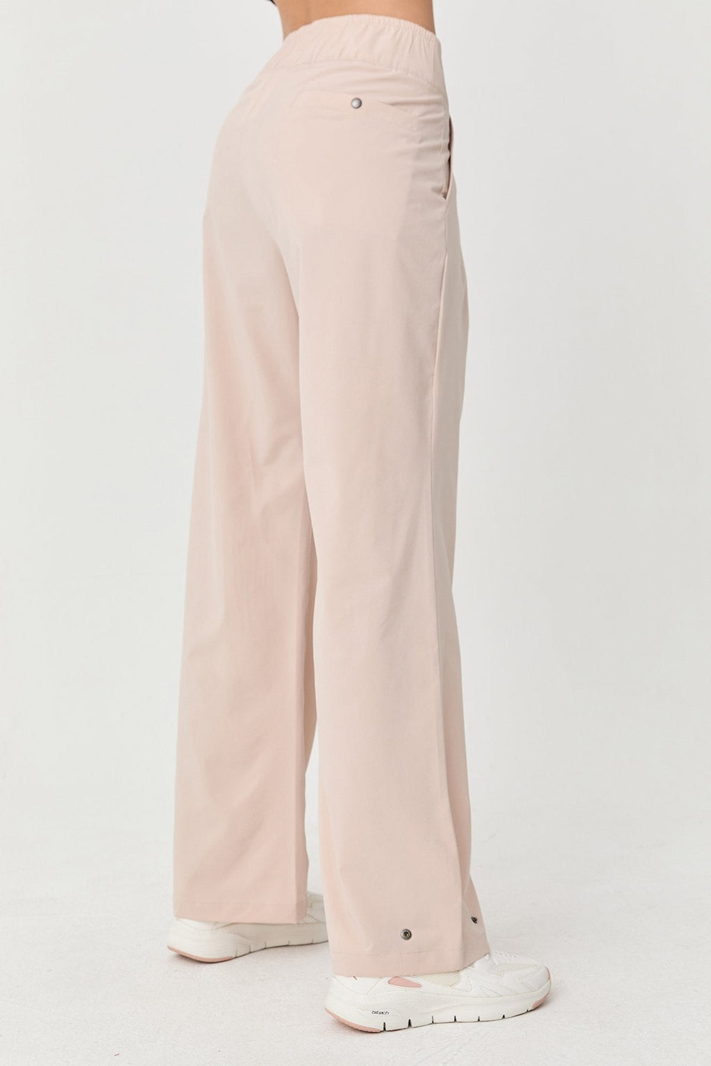 Women's Thın Lycra Woven Lıghtweıght Trousers