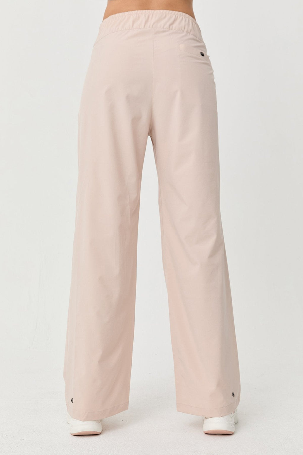 Women's Thın Lycra Woven Lıghtweıght Trousers