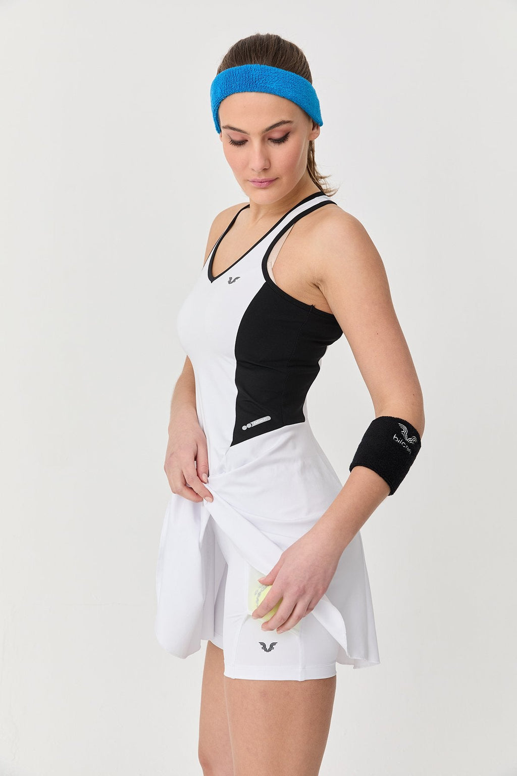 Women's V-Neck Tennis Tights Dress