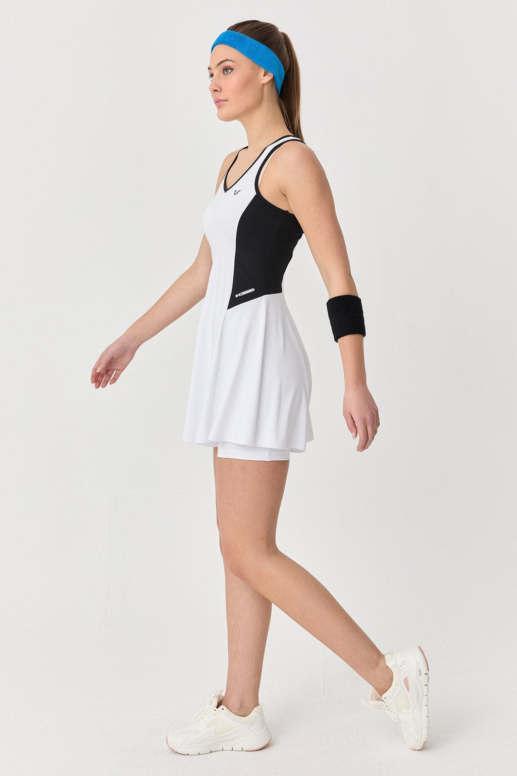 Women's V-Neck Tennis Tights Dress
